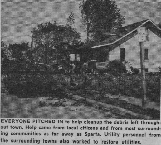 Freeburg, IL - tornado damage