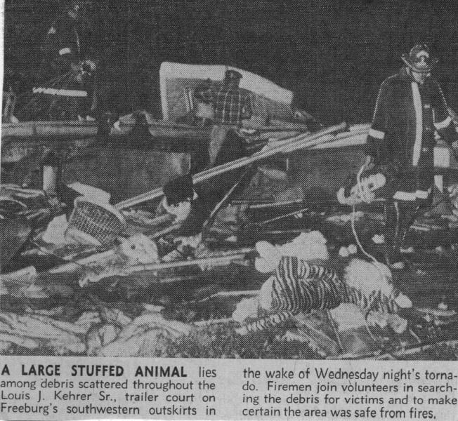 Freeburg, IL - tornado damage