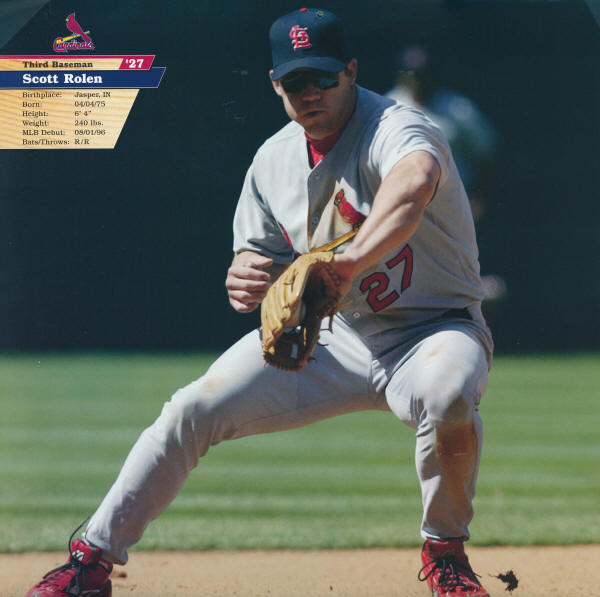 Scott Rolen Rolen on the River St. Louis Cardinals Poster - Costacos –  Sports Poster Warehouse