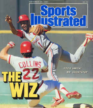 Sports Ilustrated - 9/28/1987 -- Ozzie Smith
