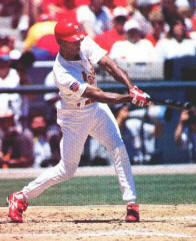 80s Baseball - 11/18/85 Willie McGee wins the N.L. M.V.P. Willie led the  league in batting average (.353) and hits (216) and also stole 56 bases. As  a team, the Cardinals swiped