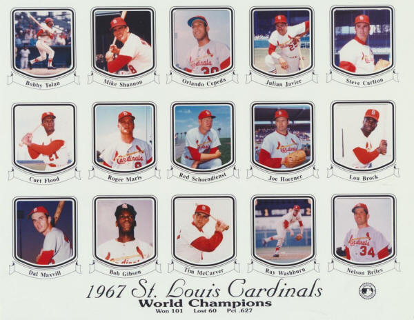 1967 St. Louis Cardinals Team Picture