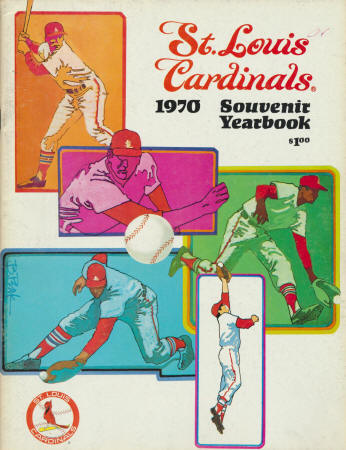 1970 St. Louis Cardinals Yearbook