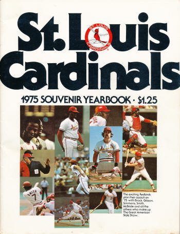 1975 St. Louis Cardinals Yearbook