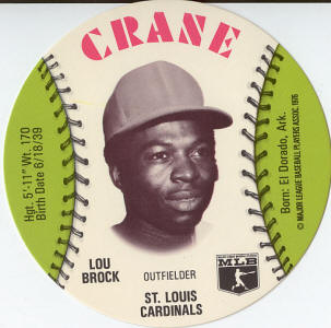 CRANE Potato Chips - Lou Brock