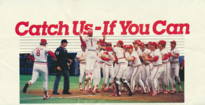 St. Louis Cardinals - 1984 Schedule front cover