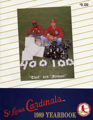 1989 St. Louis Cardinals Yearbook