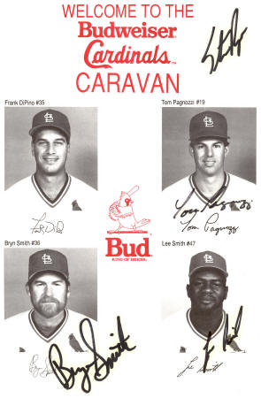 1991 St. Louis Cardinals Caravan