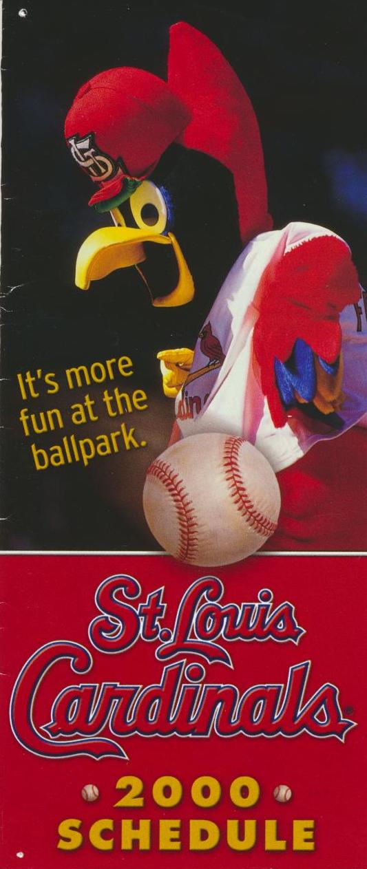St. Louis Cardinals - 2000 Schedule