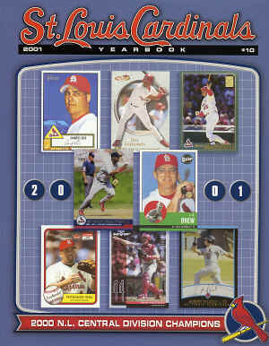 2001 St. Louis Cardinals Official Yearbook