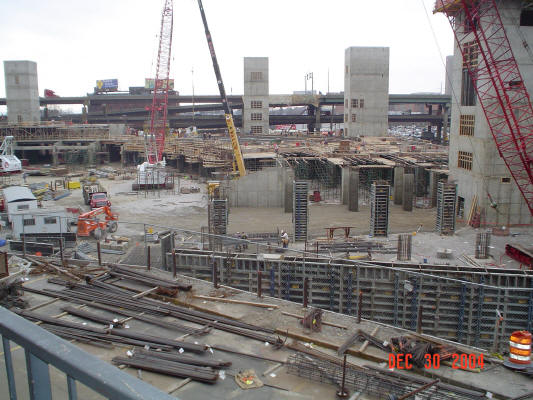 St. Louis Cardinals - New Stadium construction (2004)