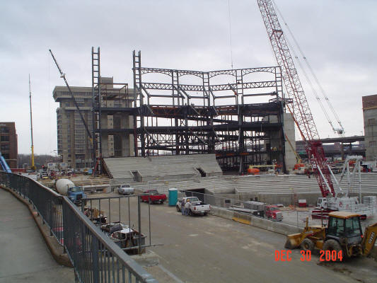 St. Louis Cardinals - New Stadium construction (2004)
