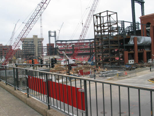 St. Louis Cardinals - New Stadium construction (2005)
