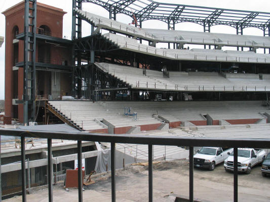 St. Louis Cardinals - New Stadium construction (2005)