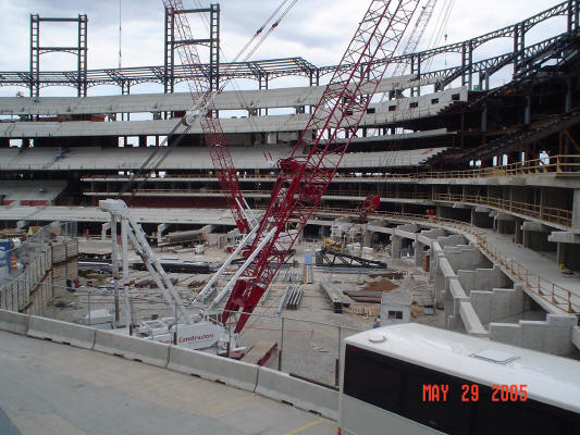 St. Louis Cardinals - New Stadium construction (2005)