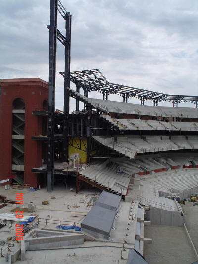 St. Louis Cardinals - New Stadium construction (2005)