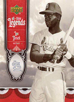 ATL-6 2006 Upper Deck All-Time Legends - Lou Brock