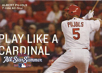 2009 St. Louis Cardinals Pocket Schedule