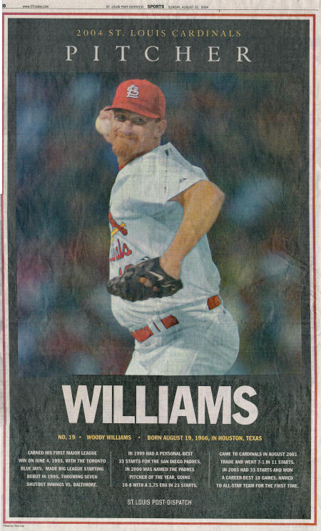 St. Louis Post-Dispatch -  Woody Williams