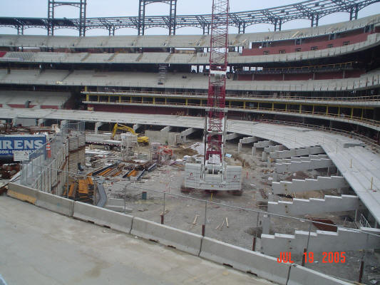 St. Louis Cardinals - New Stadium construction (2005)