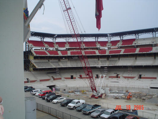 St. Louis Cardinals - New Stadium construction (2005)