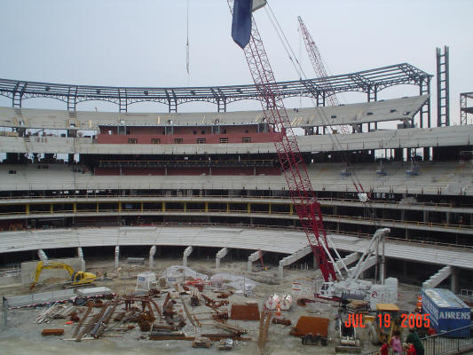 St. Louis Cardinals - New Stadium construction (2005)