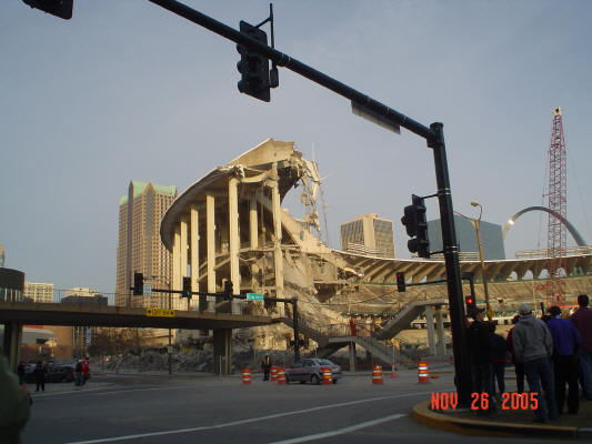 St. Louis Cardinals - New Stadium construction (2005)