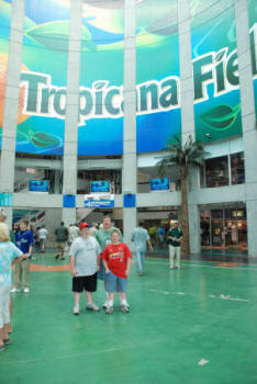 Tropicana Field, Tampa Bay, FL - 2007  (Click for more pics...)