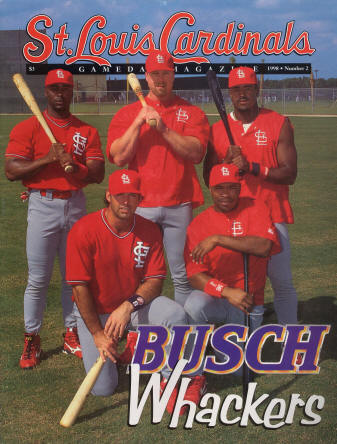 St. Louis Cardinals Gameday Magazine - 1998 #2