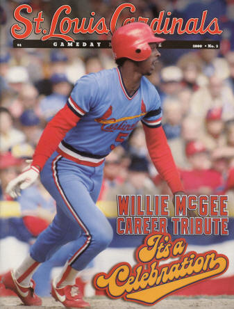 Willie McGee  St louis cardinals baseball, Stl cardinals baseball, Willie  mcgee
