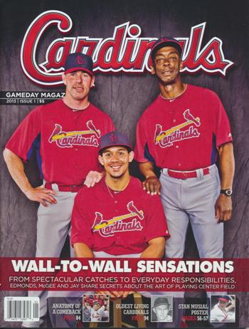 St. Louis Cardinals Gameday Magazine - 2013 #1