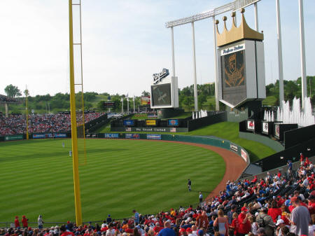 Kauffman Stadium, Kansas City, MO - 2005  (Click for more pics...)