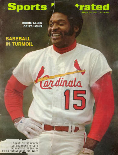 1970 Sports Illustrated - Richie Allen - St. Louis Cardinals