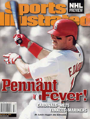 St. Louis Cardinals - SI - Pennant Fever! - Jim Edmonds