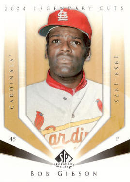 #11 2004 Upper Deck Legendary Cuts - Bob Gibson