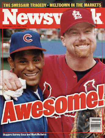 Newsweek - McGwire & Sosa - September 24, 1998