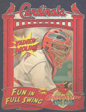 2010 Kids Crew folder - Yadier Molina