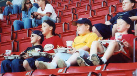 Tyler and friends -  May, 2002