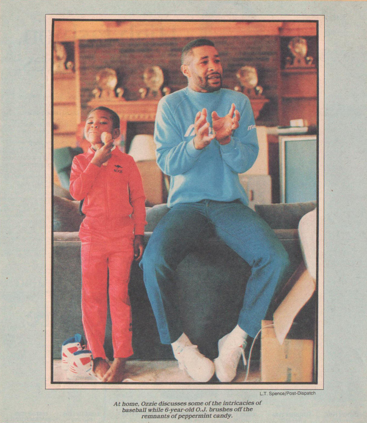 St. Louis Post-Dispatch Magazine - Ozzie Smith - 11/13/88